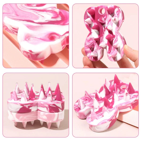 Body Brush Hair Scalp Brush Exfoliating Bath Brush for Women Men Comfortable