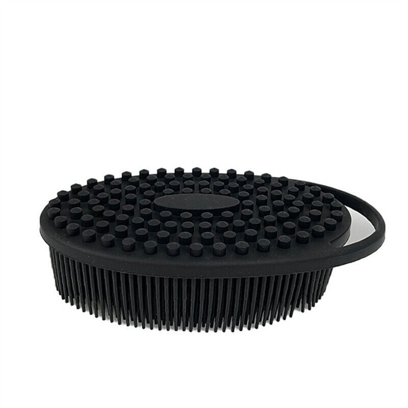 Silicone Body Scrubber Dual-sided Bath Shower Body Massage Exfoliation Brush