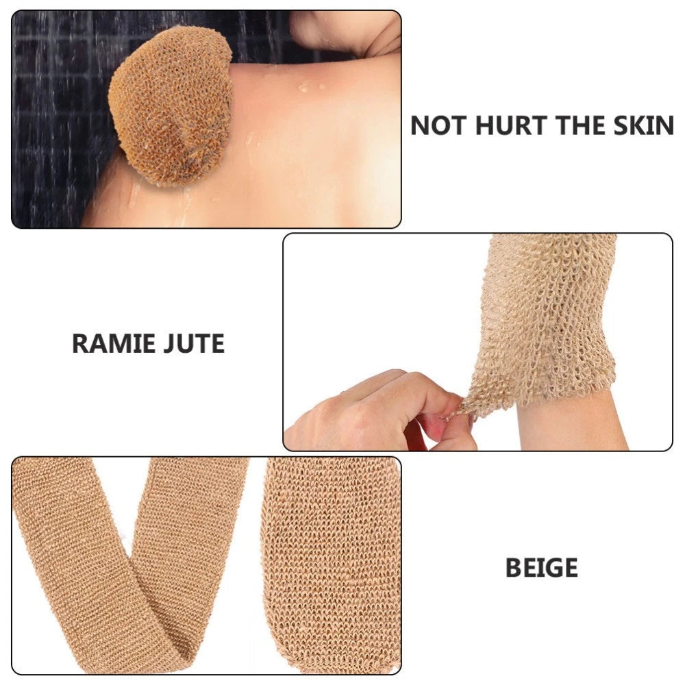 2Pcs Exfoliating Bath Scrubber Mitts for Smooth Skin