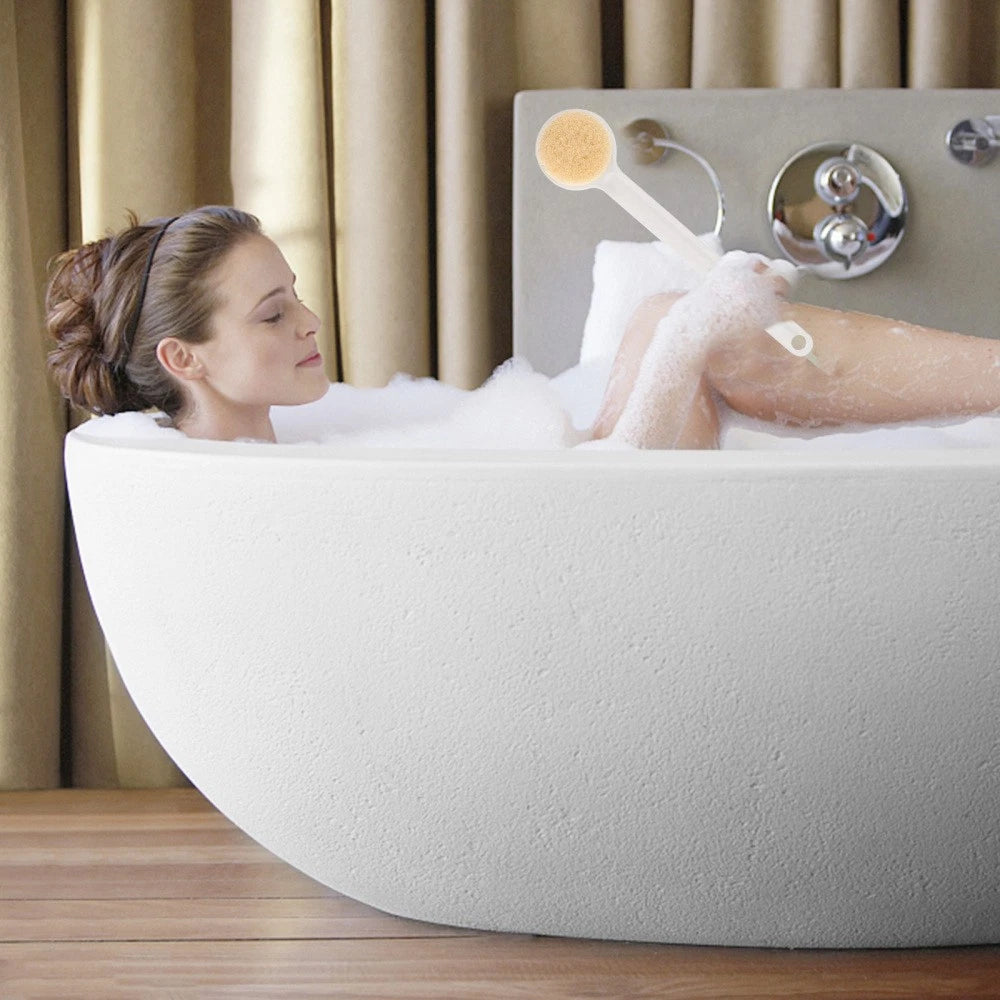 Back Scrubbing Brush Bath Scrubber Brushes Long Handles for Elderly Body