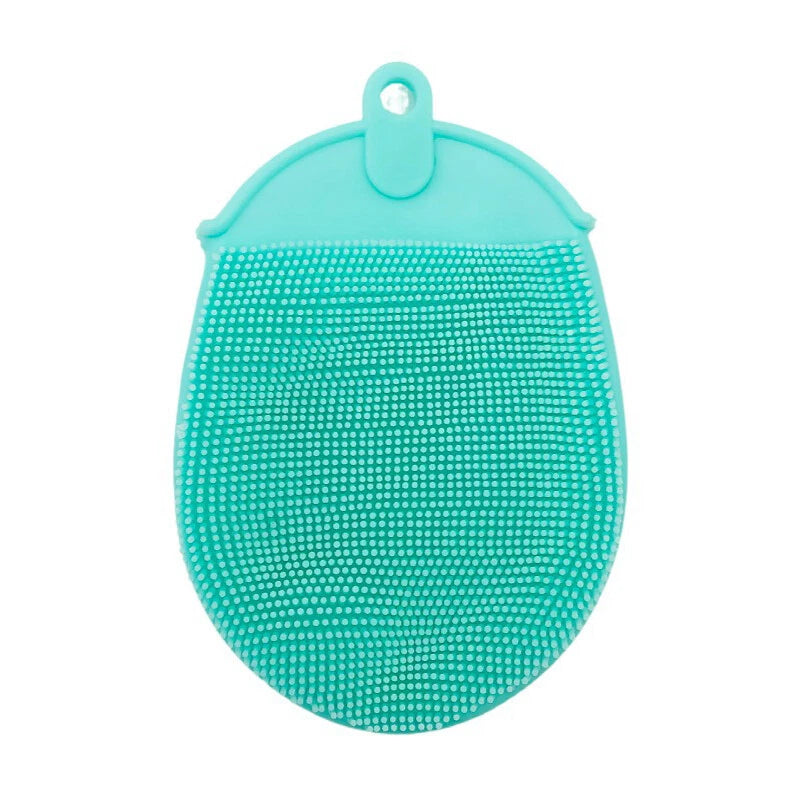Silicone Bath Brush Soft Hygienic Exfoliating Shower Washing Comb Massage Tool
