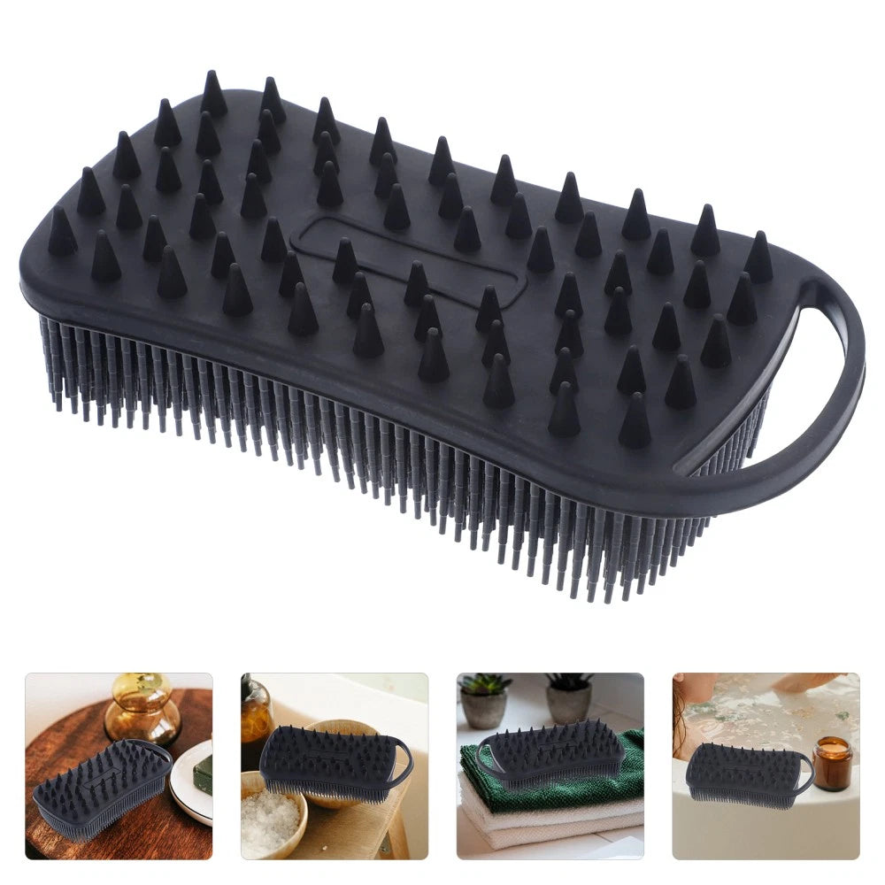 Silicone Body Brush Silicone Body Scrubber Brush Exfoliating Body Scrubber for