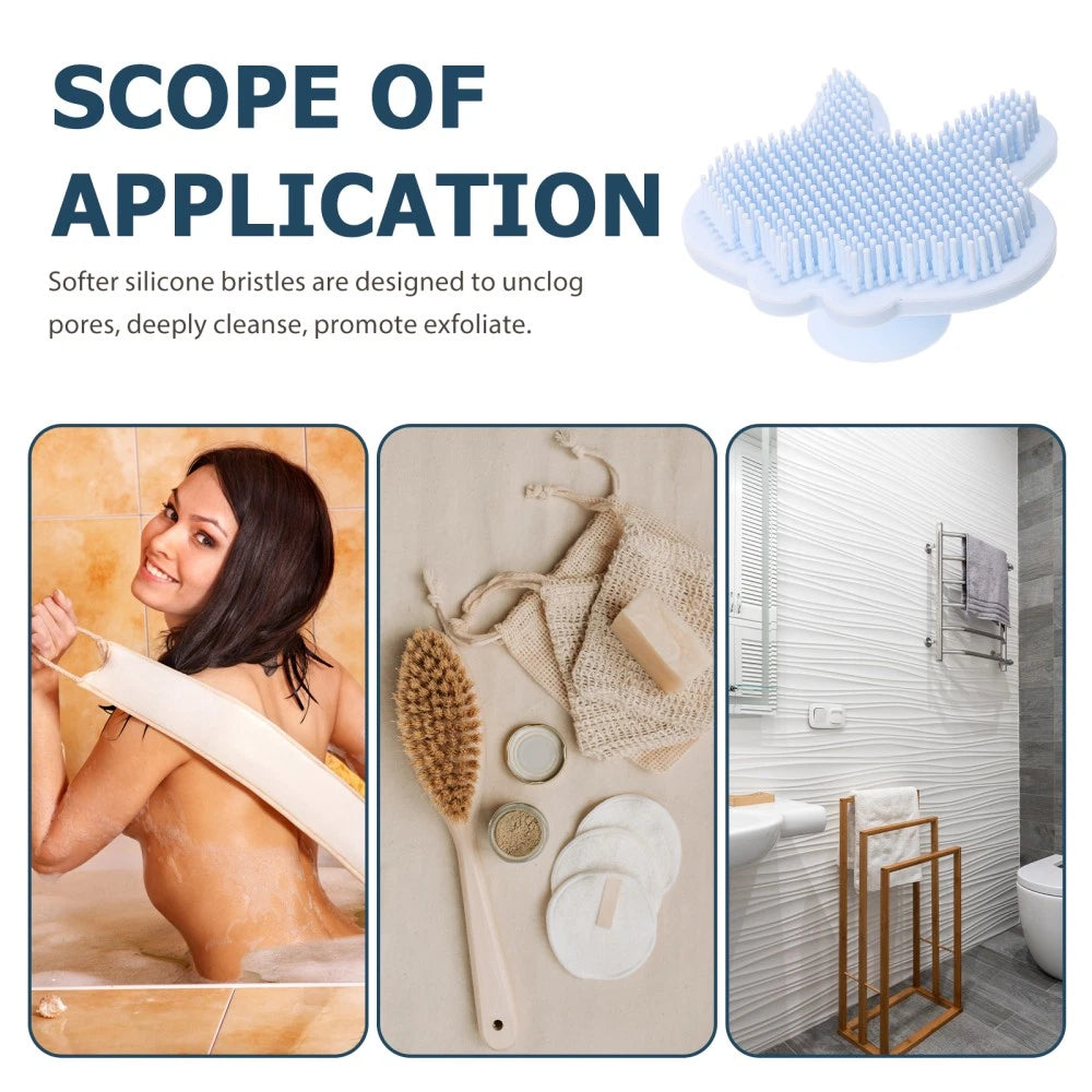 Silicone Bath Child Scrubbing Exfoliating Body Scrubber