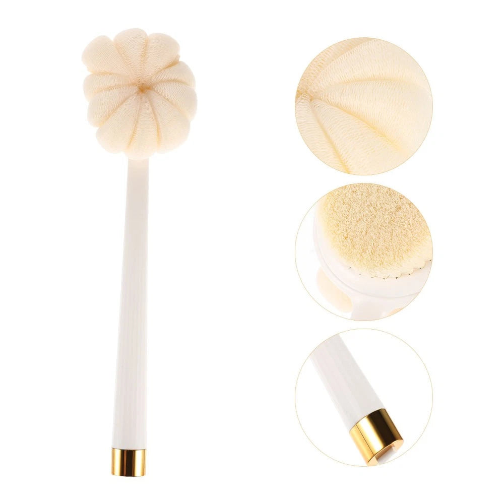Bath Scrub Cleaning Brush Body Shower Scrubber Wash Baby Back with Long Handle