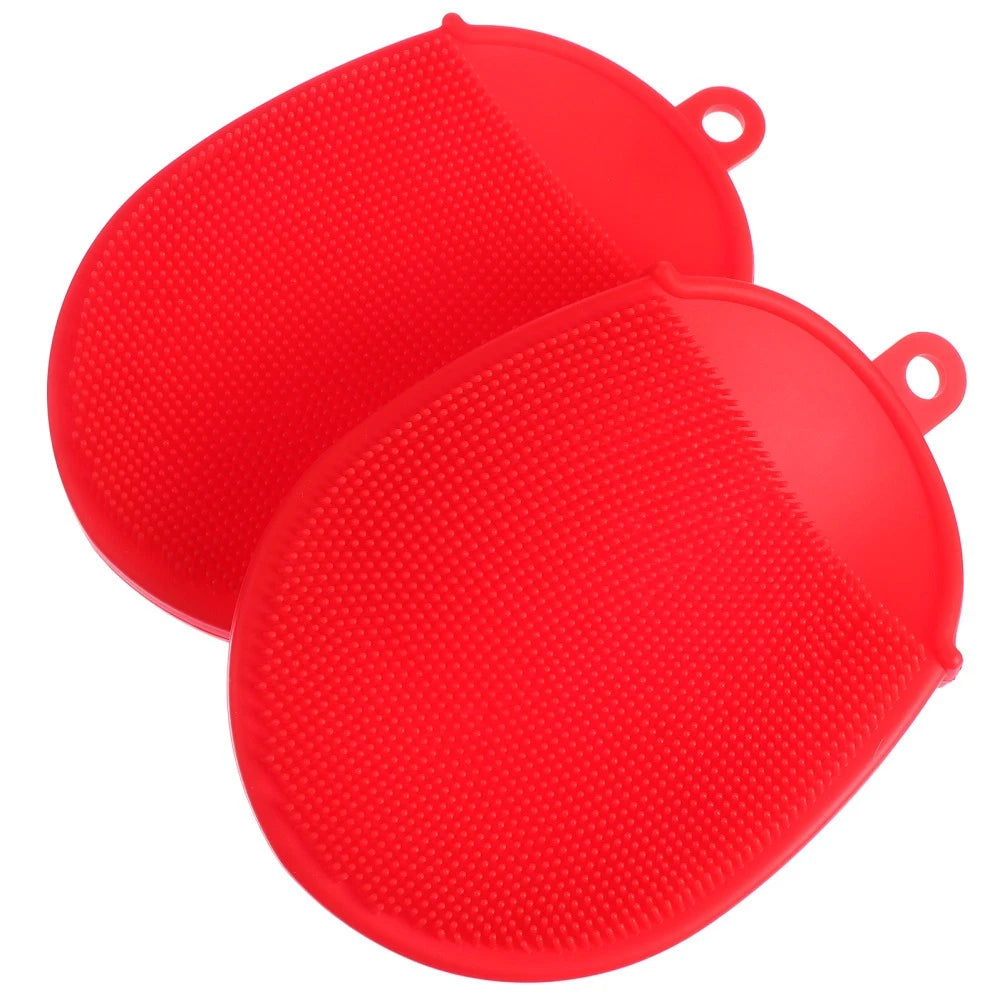 2 Pcs Bath Brush Newborn Child Shower for Cleaning Body Scrubber