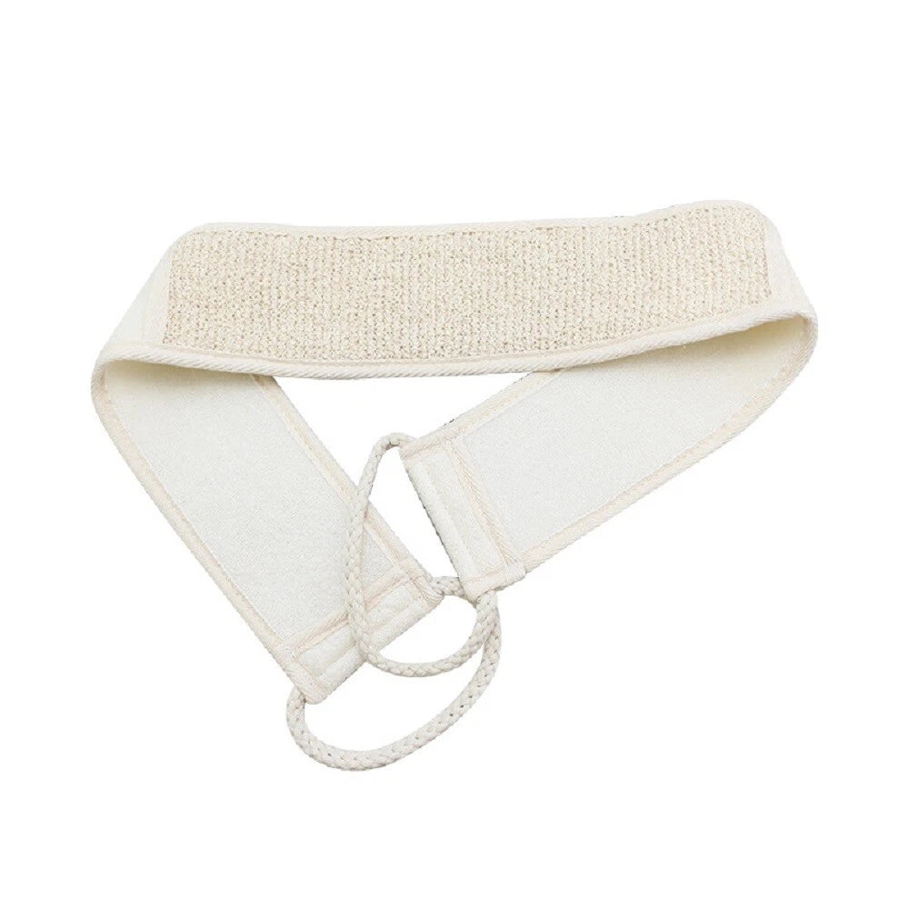 Back Scrubber Exfoliating Body Loofah Brush Bath Shower Double Sided Long Belt