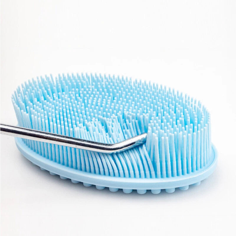 Silicone Bath Brush Soft Hygienic Exfoliating Shower Washing Comb Massage Tool