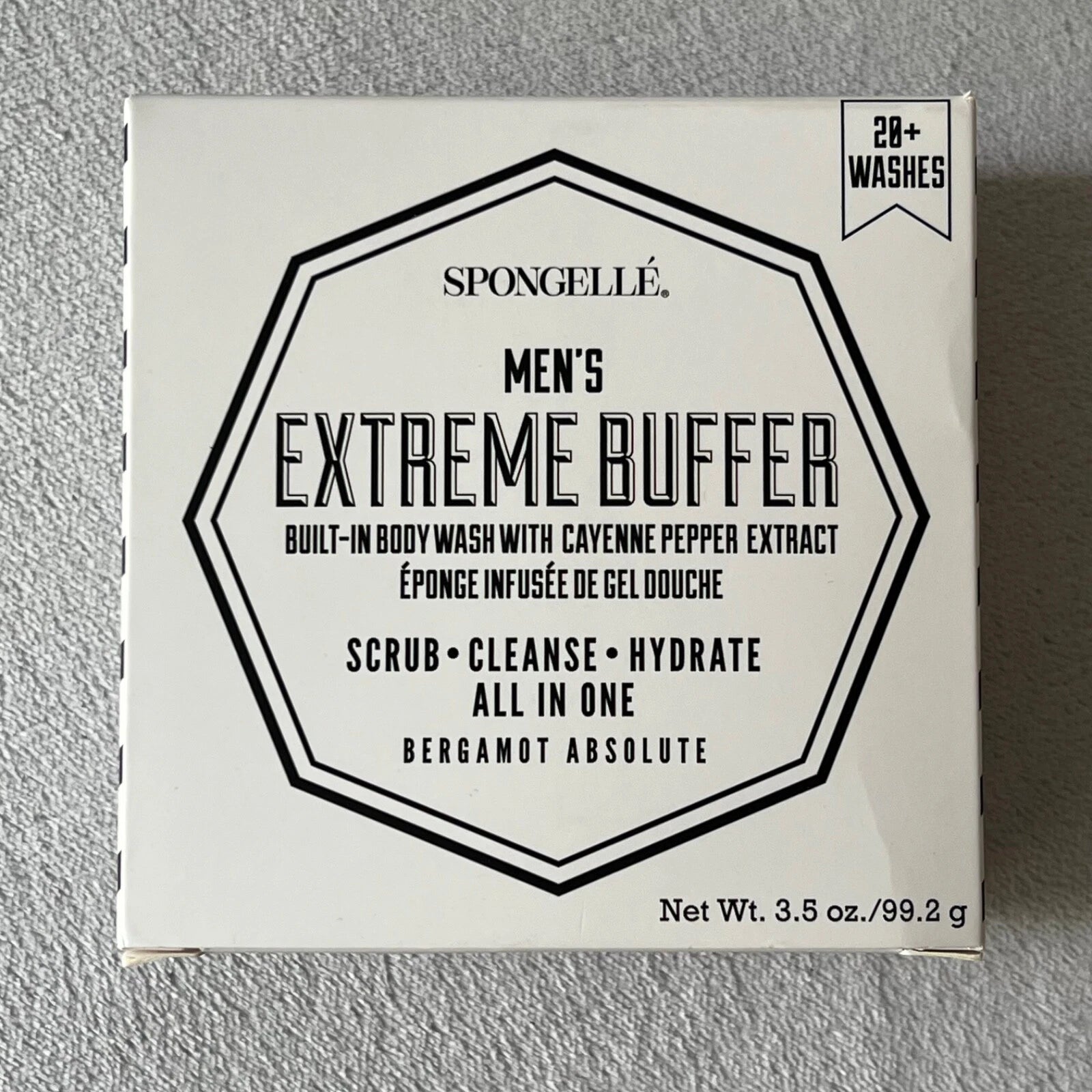 Spongelle Body Wash Infused Multi Use Shower Men’s & Women’s Body Buffer: Choose