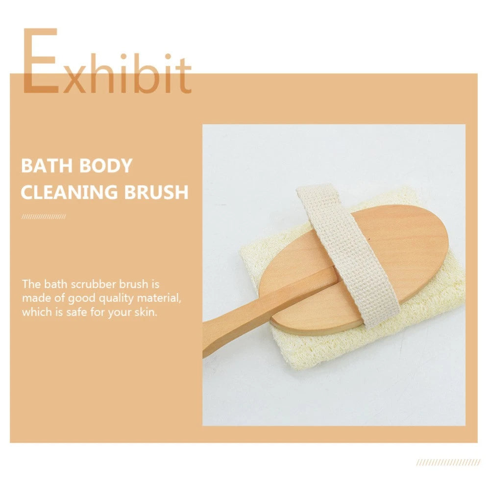 Bath Brush Miss Shower Handle Body Skin Cleaning Comfortable Scrubber