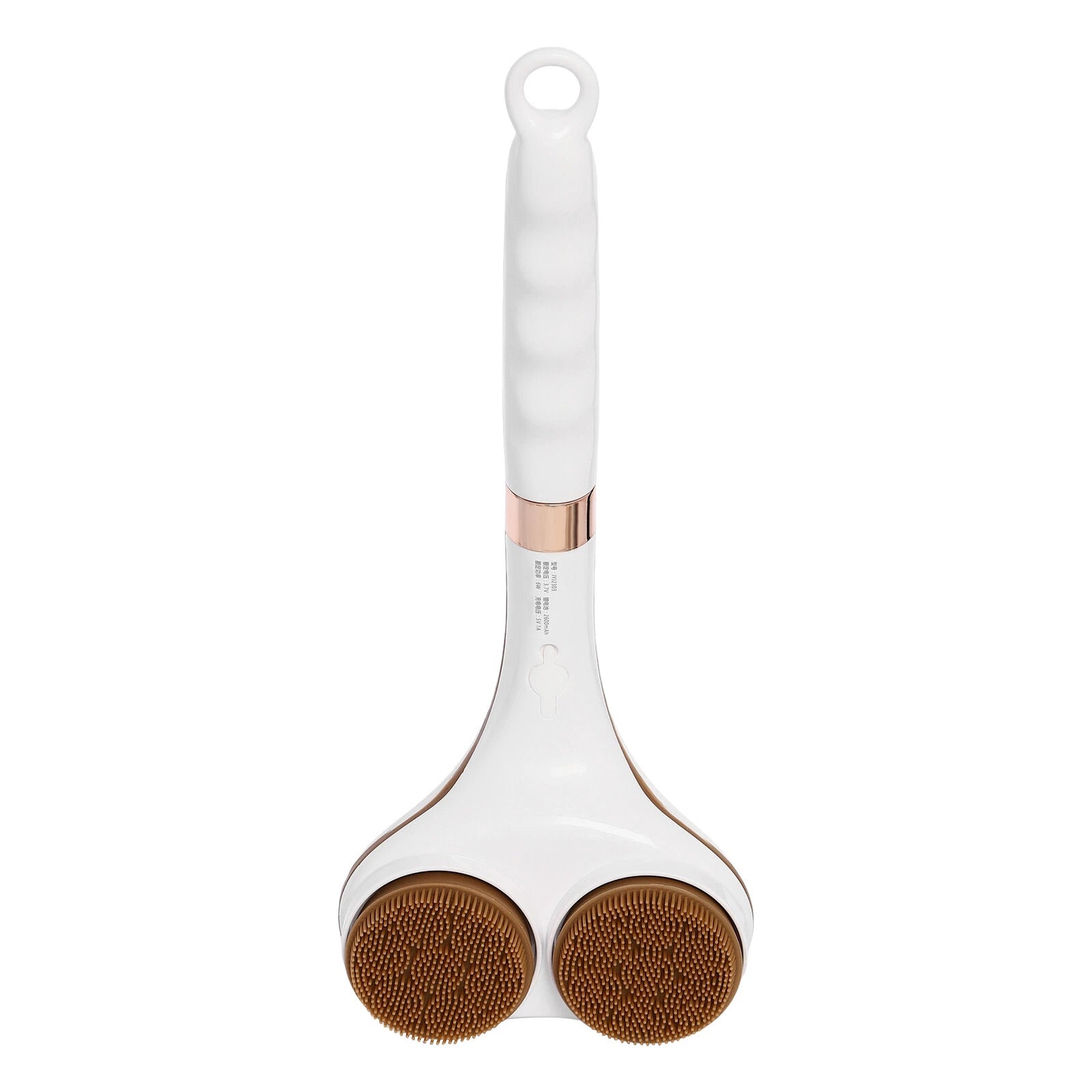 Electric Spin Scrubber Bath Brush Double Head Electric Rotation Body Brush