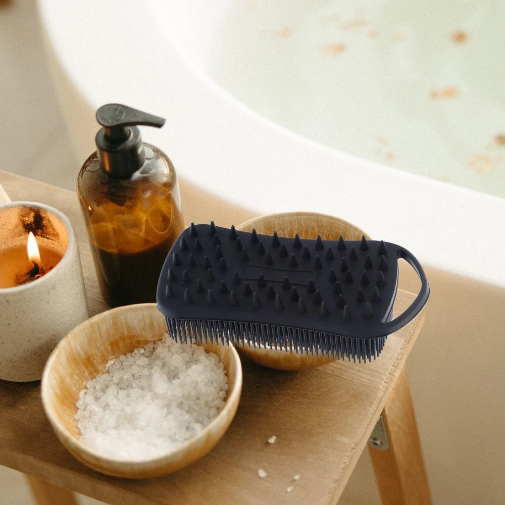 Silicone Body Brush Silicone Body Scrubber Brush Exfoliating Body Scrubber for