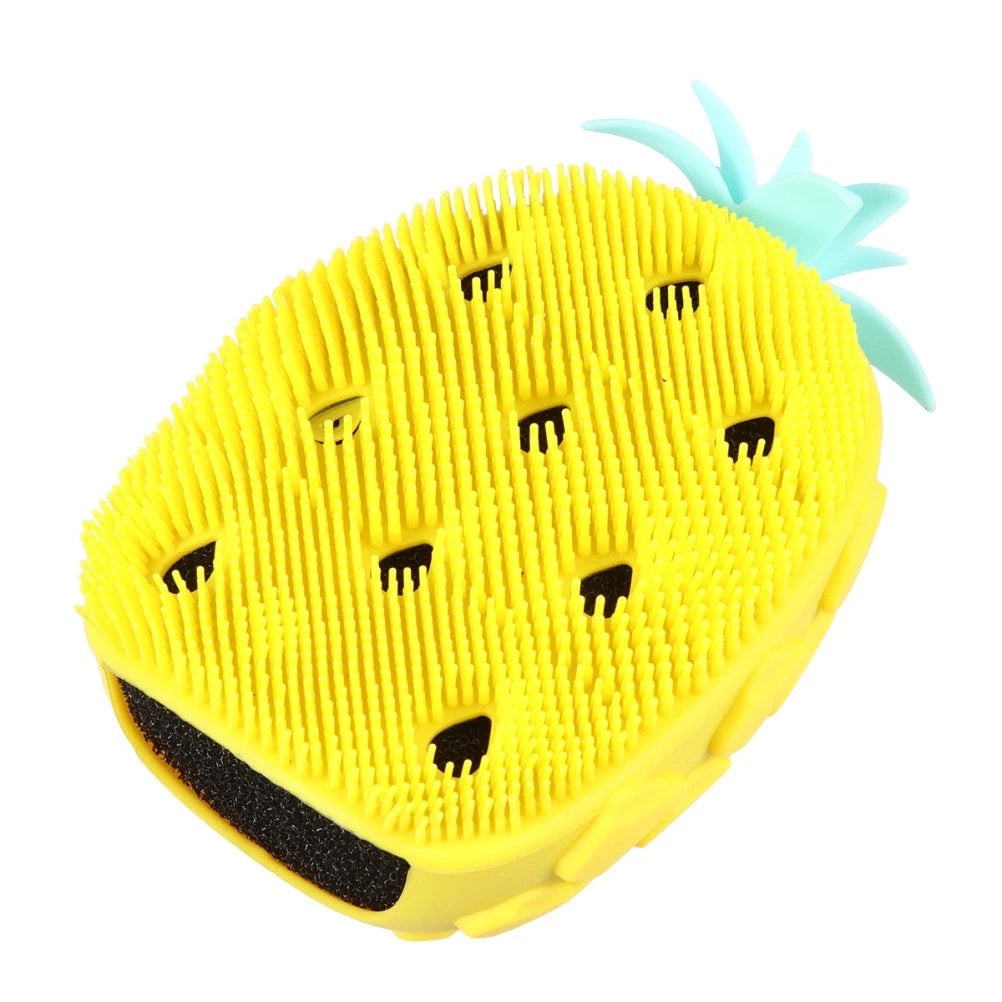 Pineapple Shower Brush Child Bath Scrubber Cleaning Bathing Brushes Women