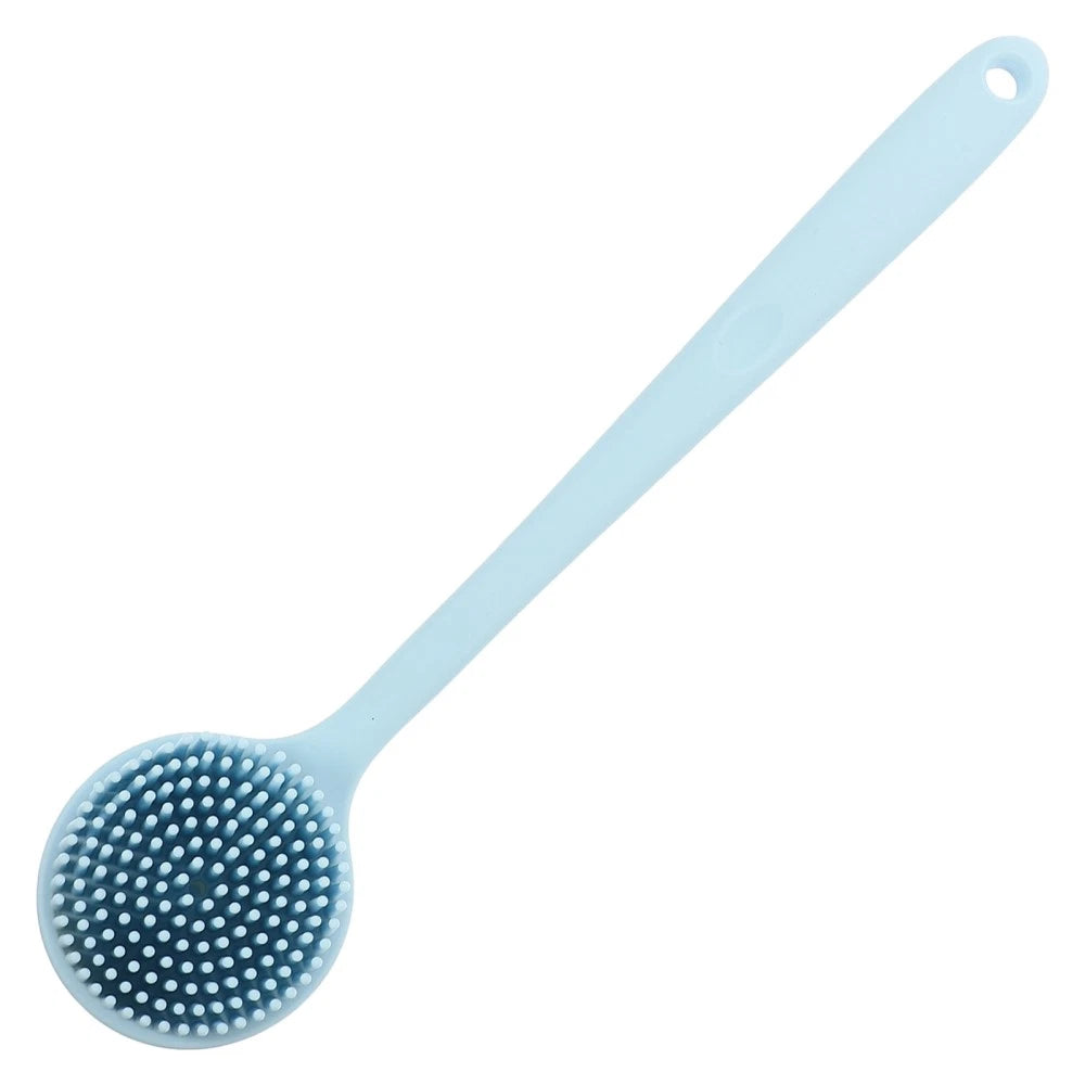 Silicone Bath Brush Man Back for Shower Body Scrubber with Handle