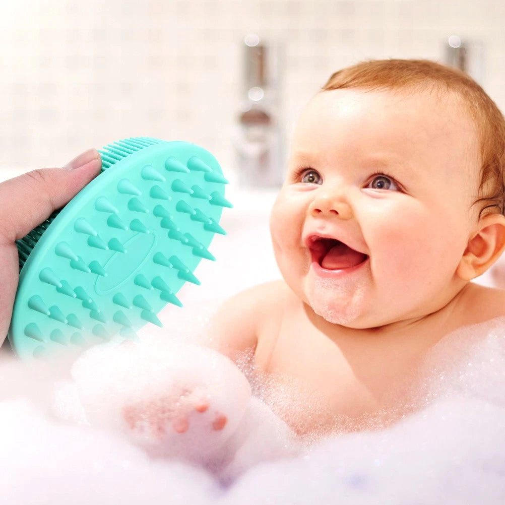 Silicone Bath Brush Baby Child Man Brushes for Infant