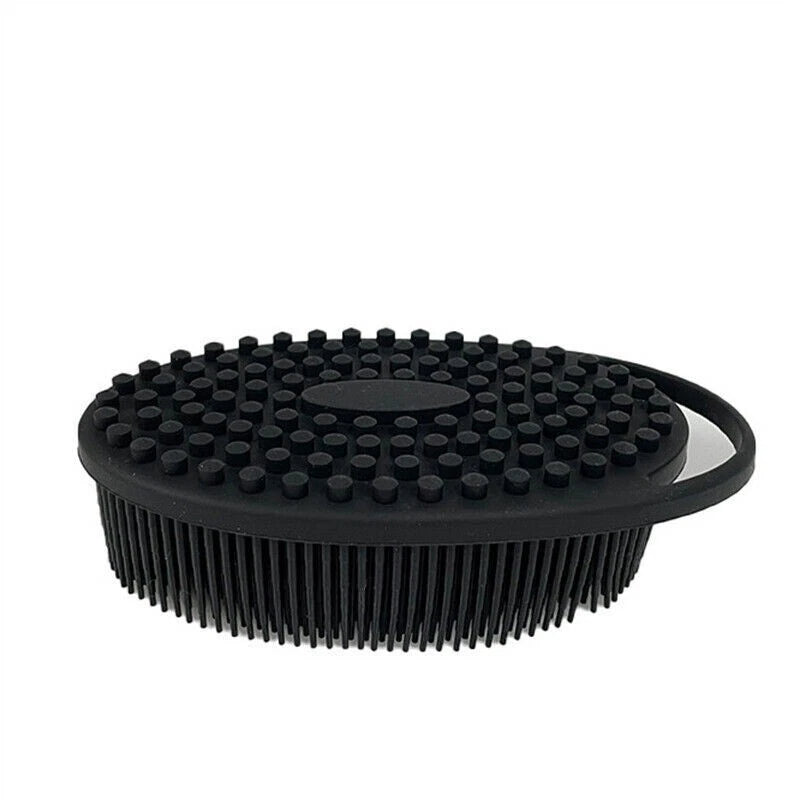 Silicone Body Scrubber Dual-sided Bath Shower Body Massage Exfoliation Brush
