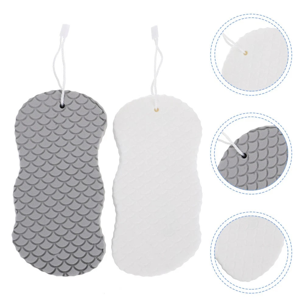 2 Pcs Baby Bath Sponge Shower Puff Sponges for Kids Toddler Brush