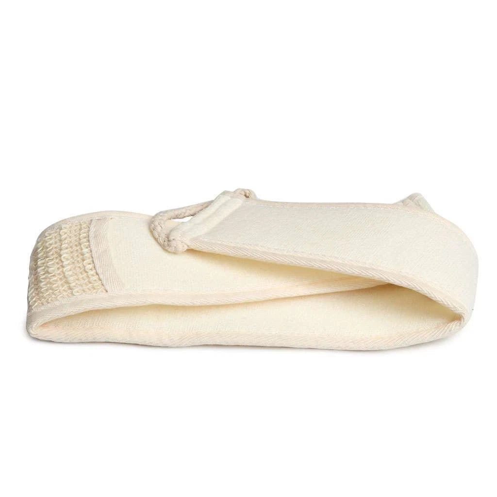 Back Scrubber Bath Shower Strap Loofah Spa Skin Brush Sponge Body Exfoliating US