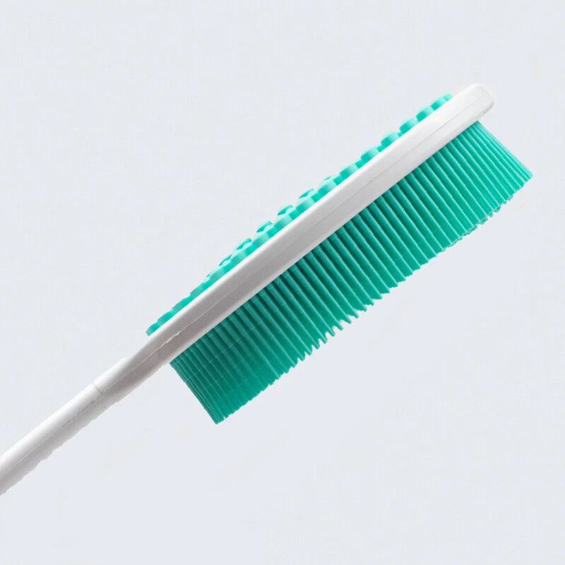 Silicone Bath Brush Soft Hygienic Exfoliating Shower Washing Comb Massage Tool