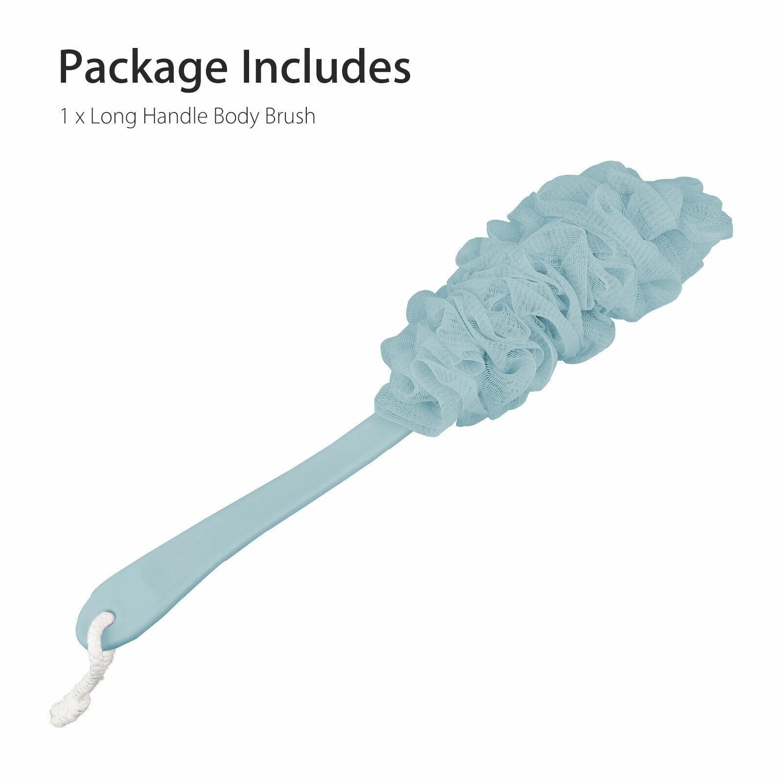 Bath Brush Loofah Shower Sponge Long Handle Back Scrubber Body Exfoliating USA