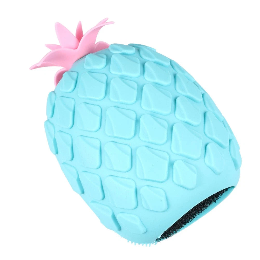 Pineapple Shower Brush Child Baby Silicone Scrubber Exfoliating Body