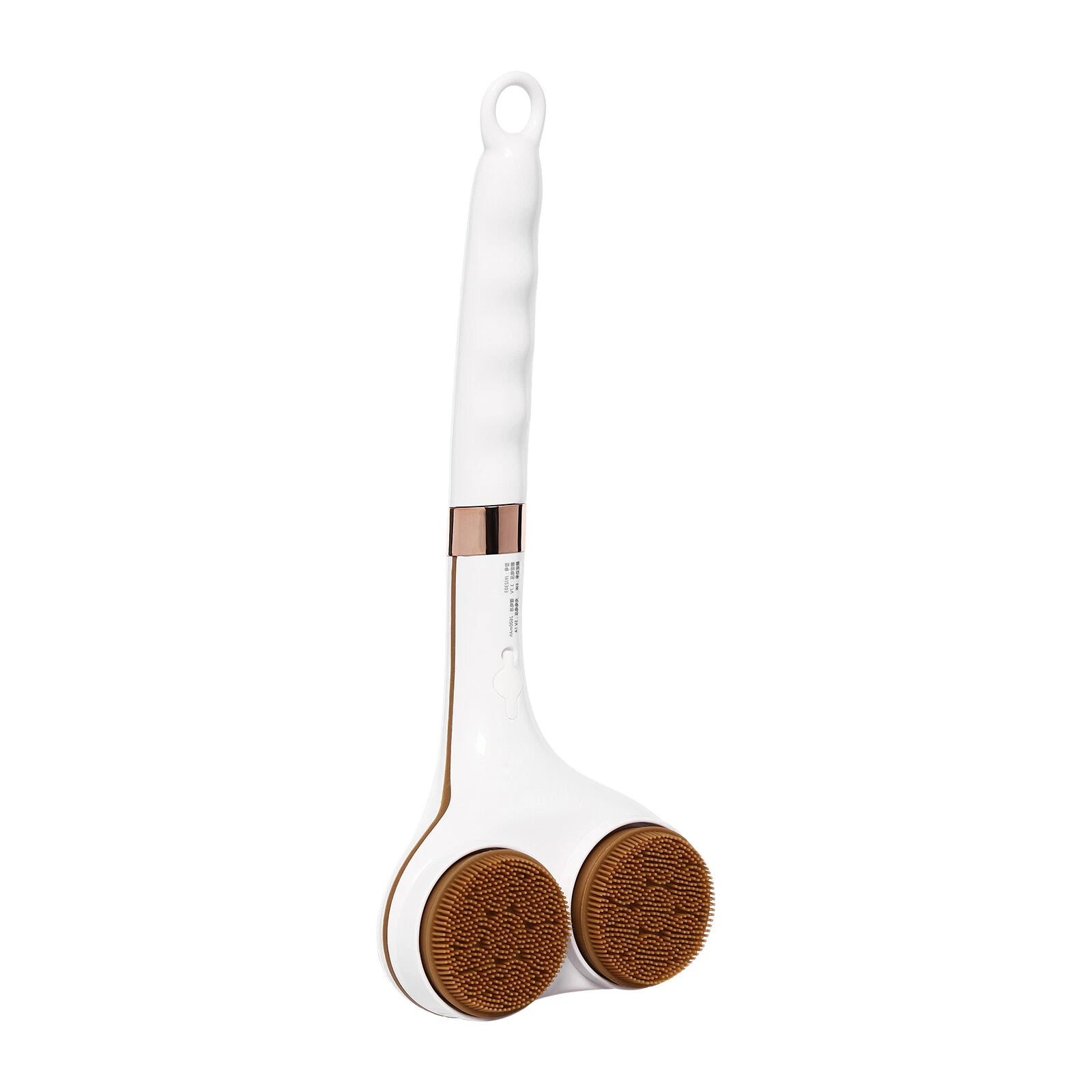 Electric Spin Scrubber Bath Brush Double Head Electric Rotation Body Brush