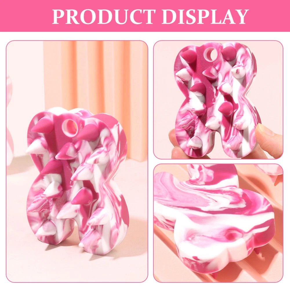 Body Brush Hair Scalp Brush Exfoliating Bath Brush for Women Men Comfortable