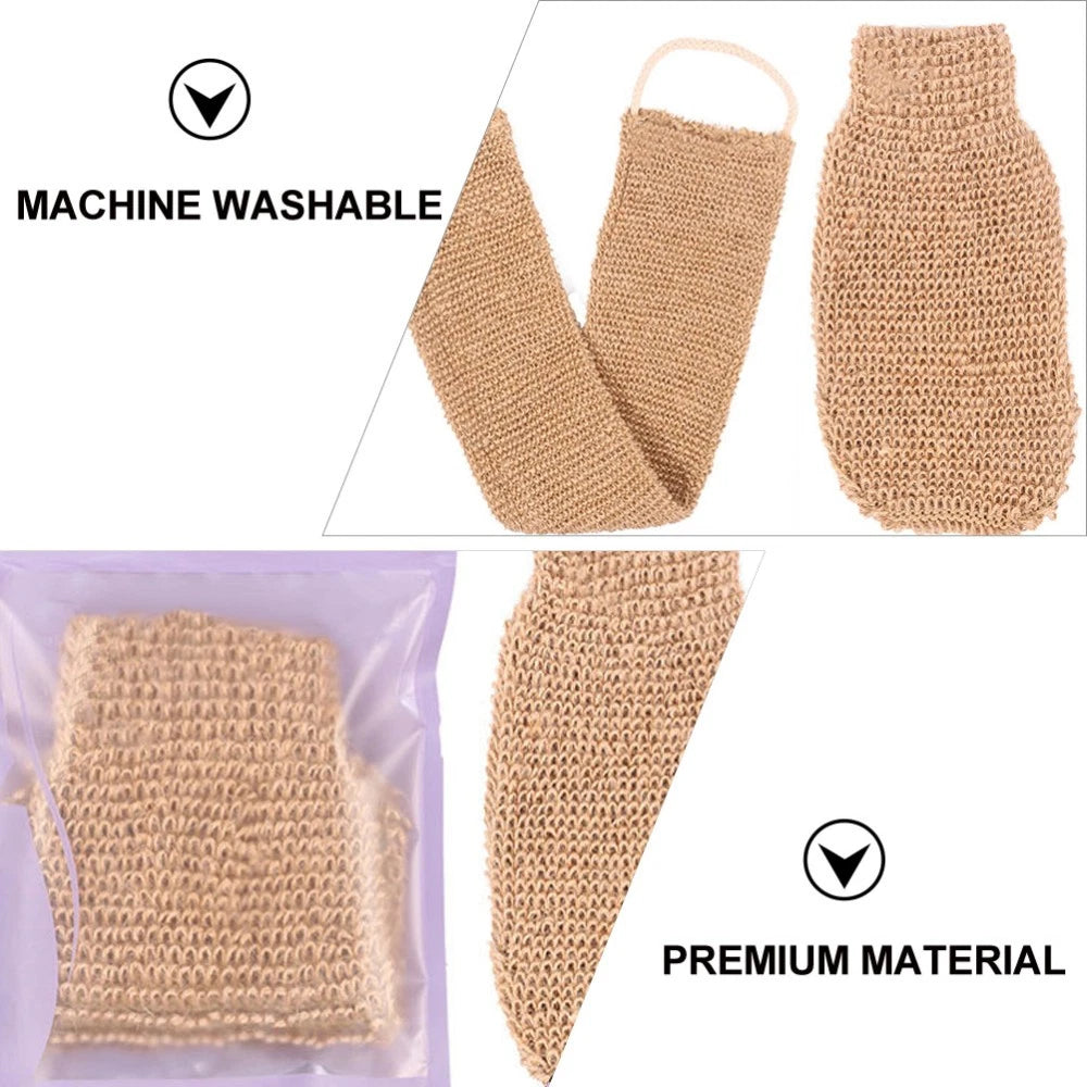 2Pcs Exfoliating Bath Scrubber Mitts for Smooth Skin