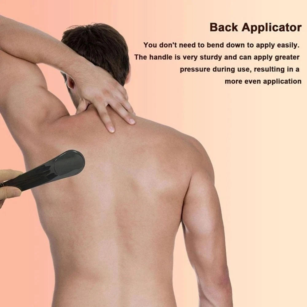 Long Handle Sponge Back Applicator Streak Free Bath Scrubber  Lotion