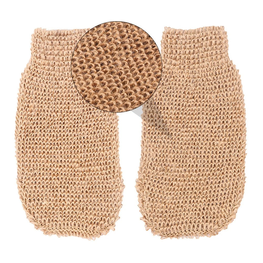2Pcs Exfoliating Bath Scrubber Mitts for Smooth Skin