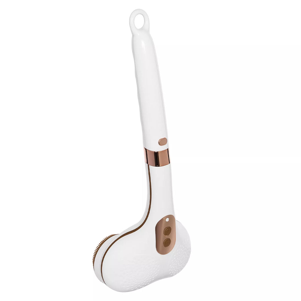 Electric Spin Scrubber Bath Brush Double Head Electric Rotation Body Brush
