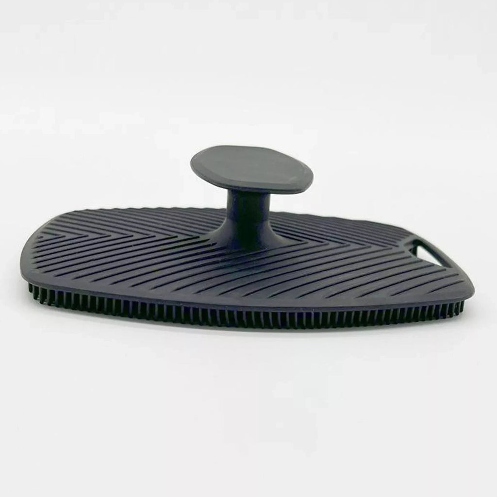Silicone Body Scrubber - Exfoliating Loofah Shower Scrubber for Men - Travel