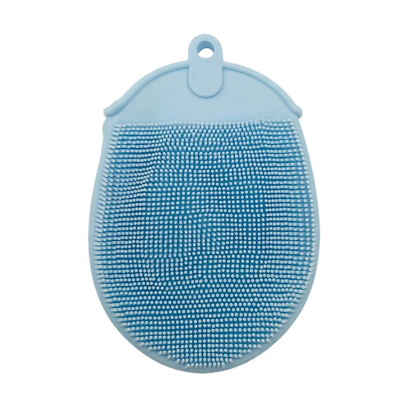 Silicone Bath Brush Soft Hygienic Exfoliating Shower Washing Comb Massage Tool