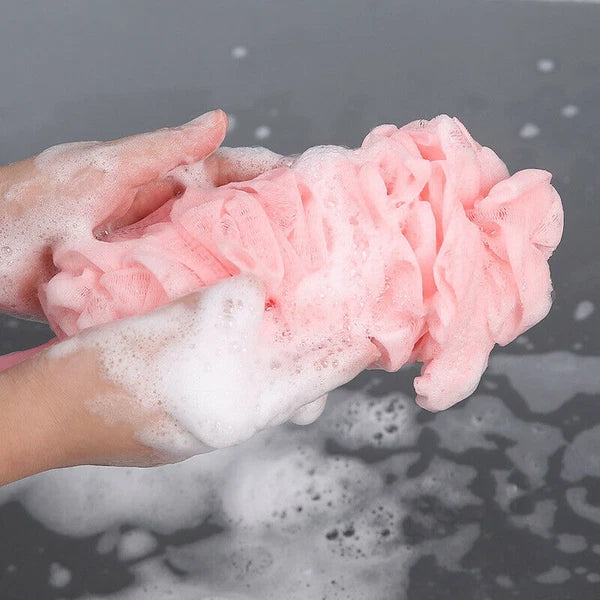 US Bath Brush Loofah Shower Sponge Long Handle Back Scrubber Body Exfoliating