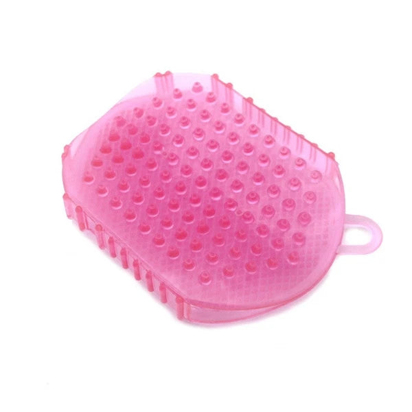 Soft Silicone Body Anti Cellulite Massage Glove Scrub Bath Shower Spa Tool UK