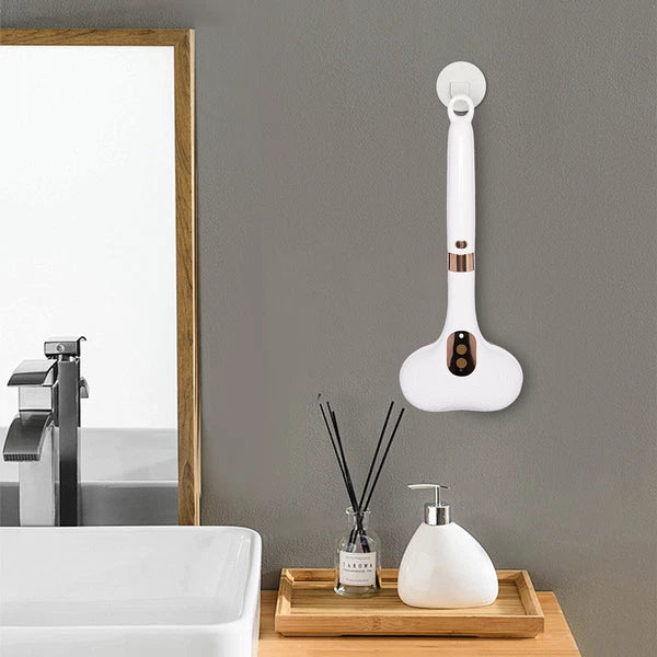 Electric Spin Scrubber Bath Brush Double Head Electric Rotation Body Brush