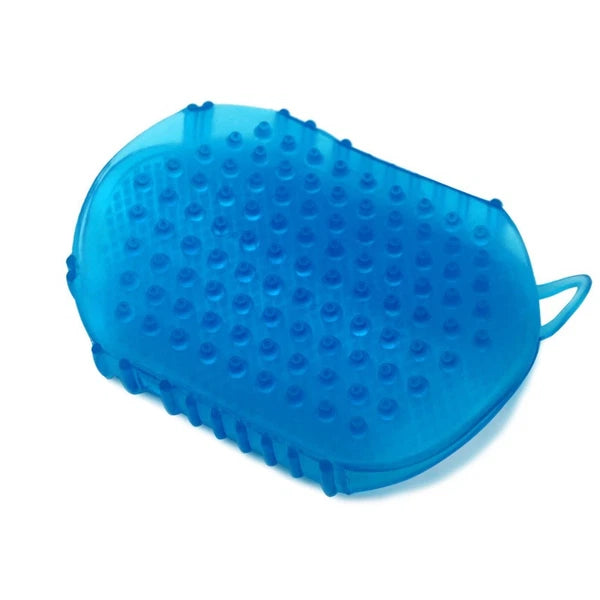 Soft Silicone Body Anti Cellulite Massage Glove Scrub Bath Shower Spa Tool UK