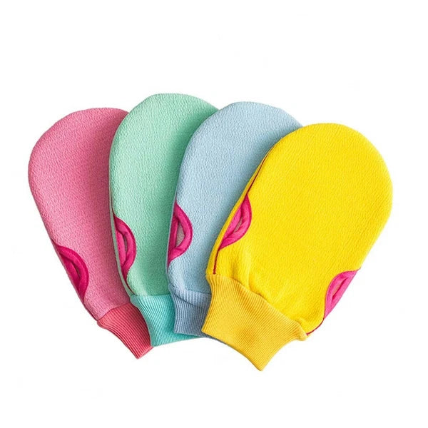 Magic 2 in 1 Soft Bath Towel Back Brush Exfoliating Scrub Body Wash Dual Side
