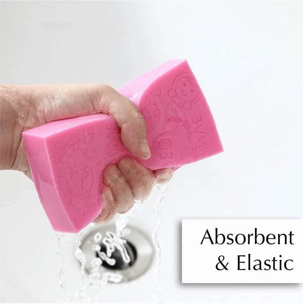 Super Soft Exfoliating Bath Sponge Body Shower Back Massager Brush Scrubber