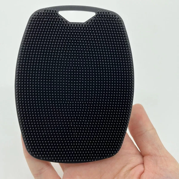 Silicone Body Scrubber - Exfoliating Loofah Shower Scrubber for Men - Travel