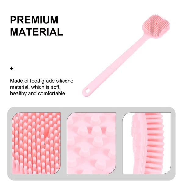 Bath Brush Man Body Scrubber Shower for Exfoliating Back Scratcher