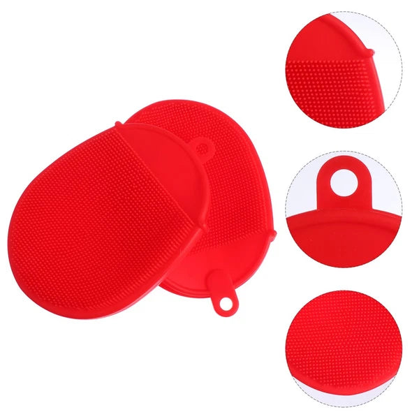 2 Pcs Bath Brush Child Newborn Body Scrubbers Brushes for Shower