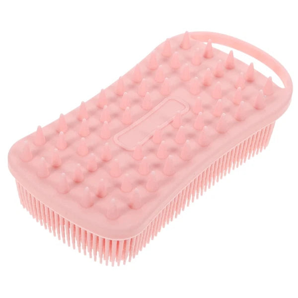 Silicone Bath Brush Man Shower Exfoliator Exfoliating Soft Body Scrubber
