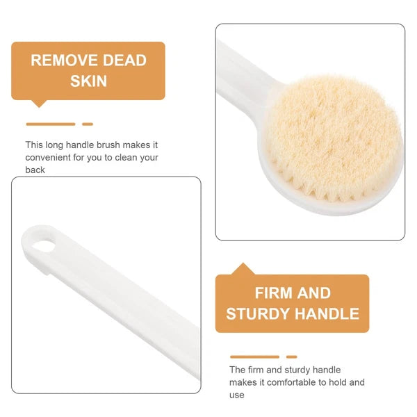 Back Scrubbing Brush Bath Brushes Long Handles for Elderly Scrubber