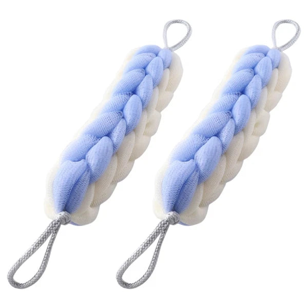 2 Pcs Bath Bar Miss Exfoliating Body Scrubber Sponge Brush for Shower
