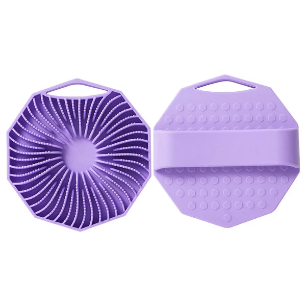 Set Of 2 Body Scrubber Exfoliation For Home Bath Silicone Exfoliator Scrub Brush