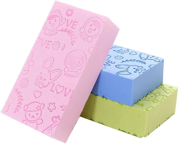 Super Soft Exfoliating Bath Sponge Body Shower Back Massager Brush Scrubber