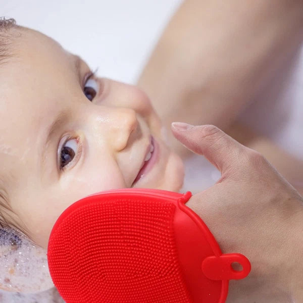 2 Pcs Bath Brush Child Newborn Body Scrubbers Brushes for Shower