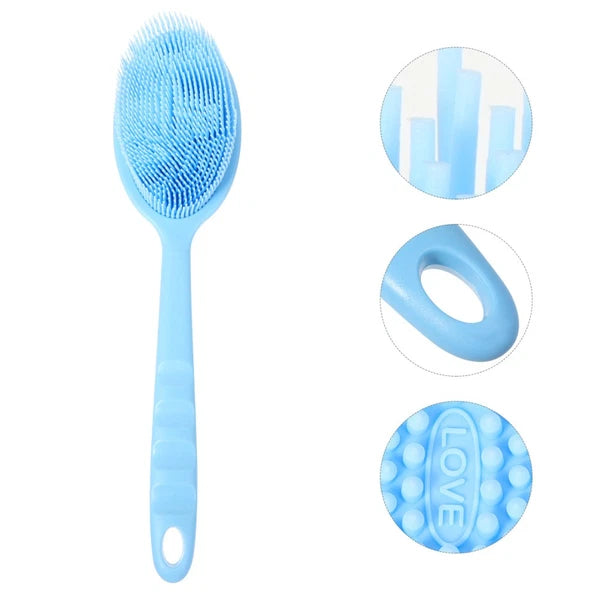 Cleaning Brush Bath Body Scrubber Bathroom with Long Handle Brushes for Shower