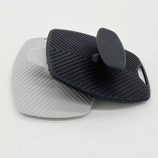 Silicone Body Scrubber - Exfoliating Loofah Shower Scrubber for Men - Travel