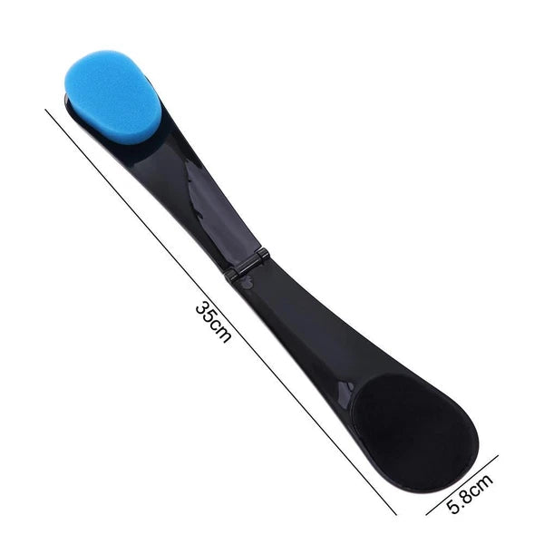 Long Handle Sponge Back Applicator Streak Free Bath Scrubber  Lotion